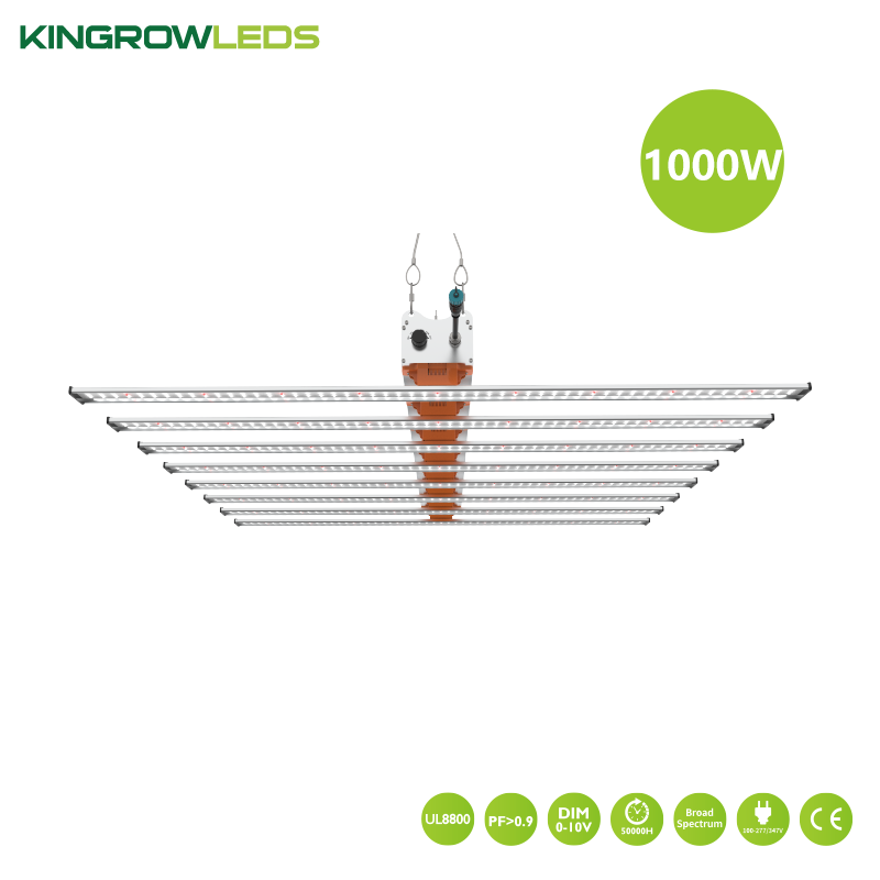 640W-1000W Spider Grow Light | Kingrowleds Featured Image