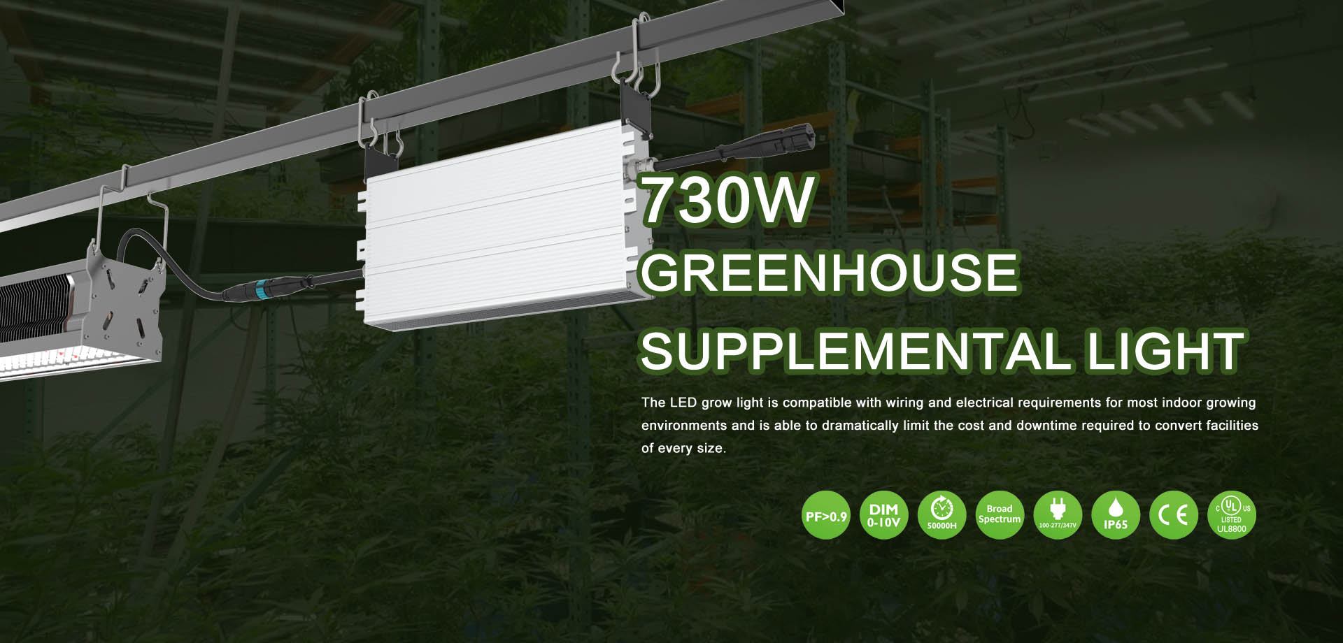 730W  Greenhouse  Supplemental Light1
