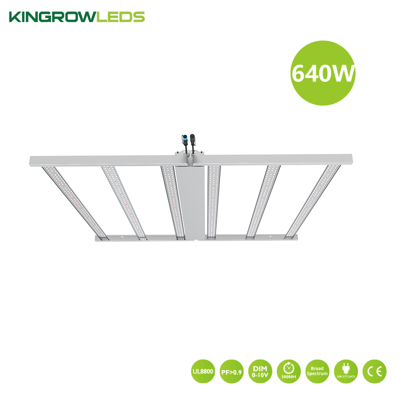 640W-1200W Foldable Grow Light | Kingrowleds Featured Image